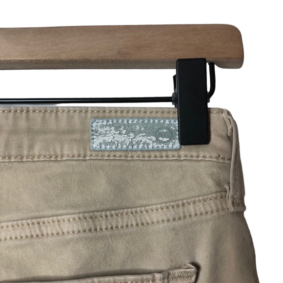 Adriano Goldschmied The Prima Mid-Rise Cigarette Cropped Skinny Khaki Pants - Picture 13 of 13